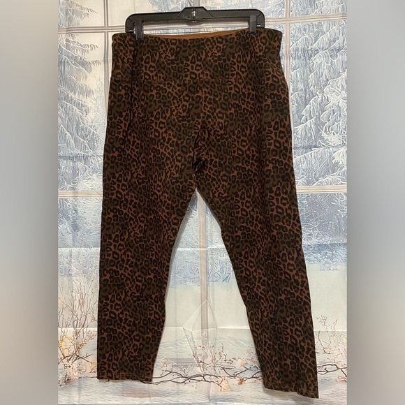 Casablanca Leopard Leggings Size XXL - Picture 1 of 4